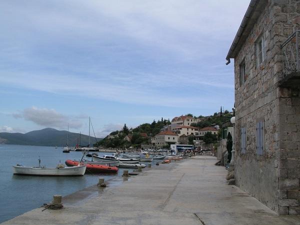 Waterfront Townhouse Sunset View With Garage Apartment Bigovo Ruang foto