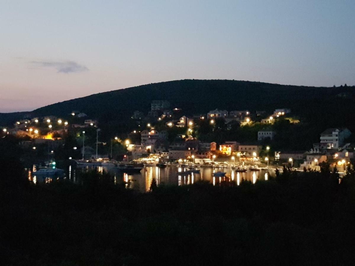 Waterfront Townhouse Sunset View With Garage Apartment Bigovo Bagian luar foto